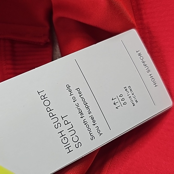 New--Women's Sculpt High Support Zip Front Sports Bra - All In Motion. 34DD - Picture 11 of 12